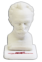 Busto de José Martí de 3cm