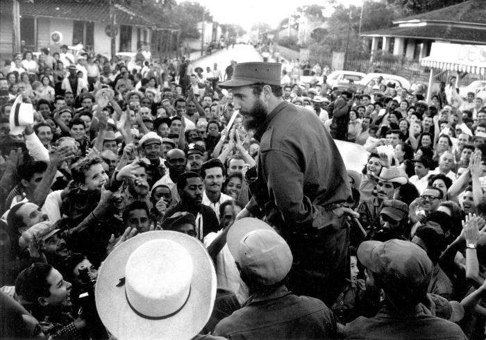 Fidel con el pueblo