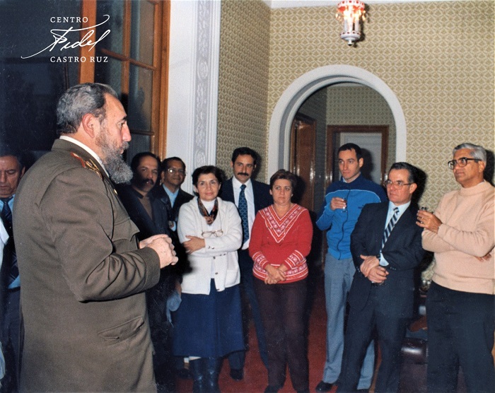 Junto a Fidel