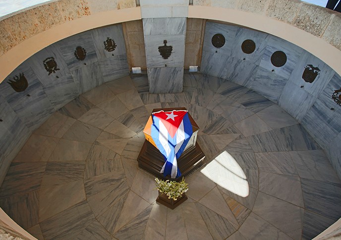 Cementerio de Santa Ifigenia donde descansan los restos de José Martí