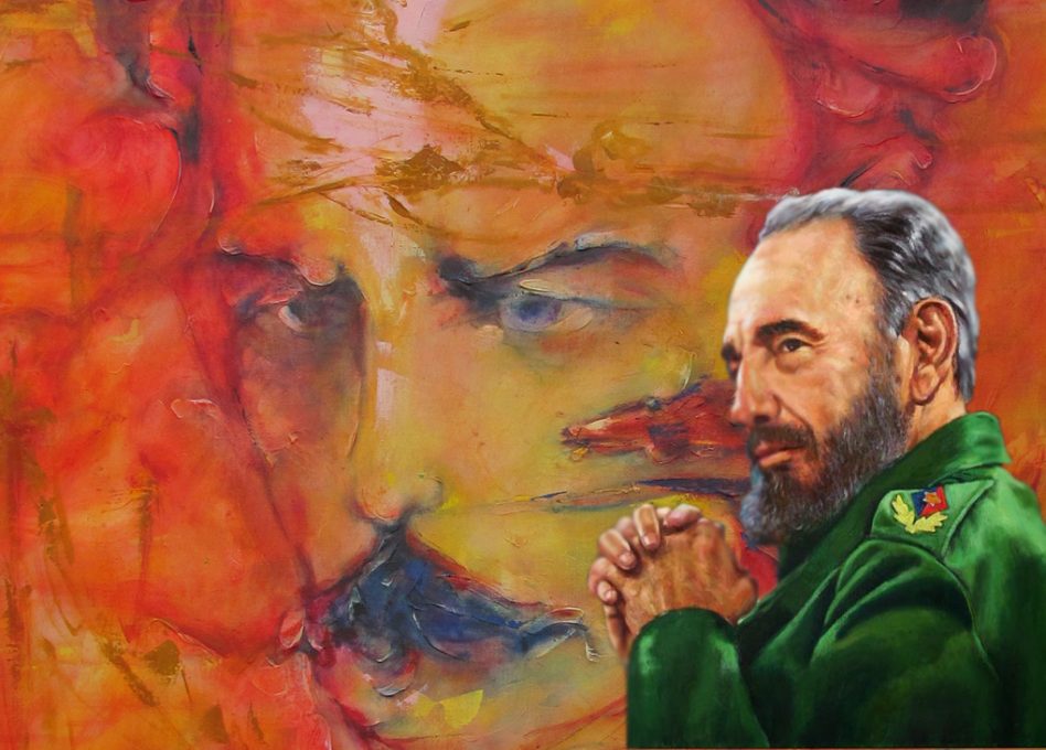 Martí en Fidel 