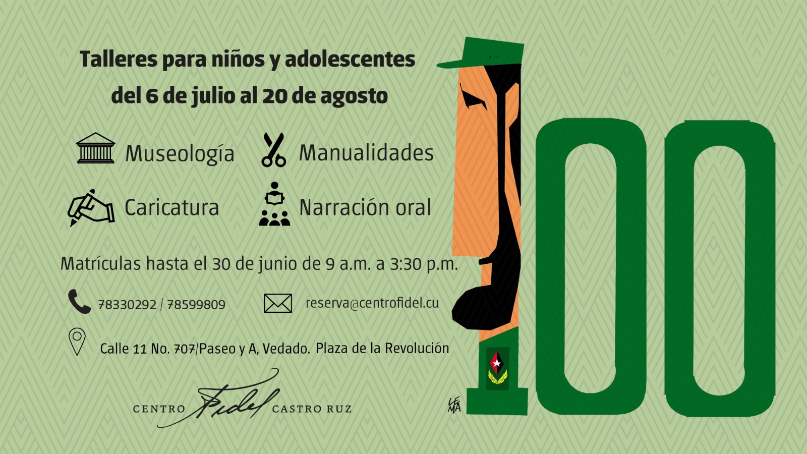 Convocatoria a los talleres de verano