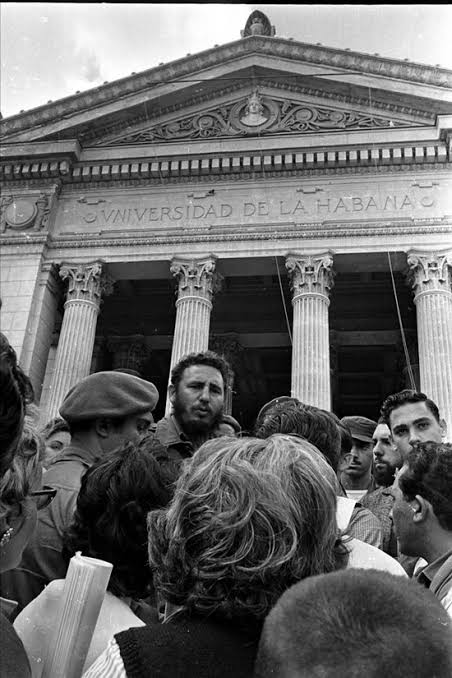 Fidel y sus luchas en la Universidad
