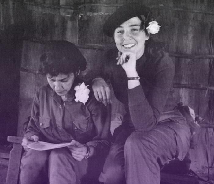 Vilma Espín y Celia Sánchez 