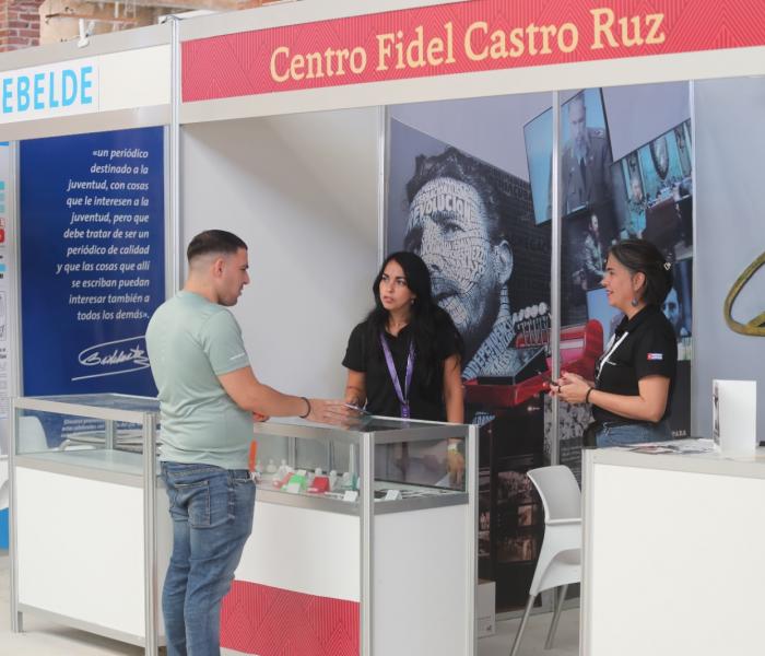 Centro Fidel Castro Ruz en evento Patria