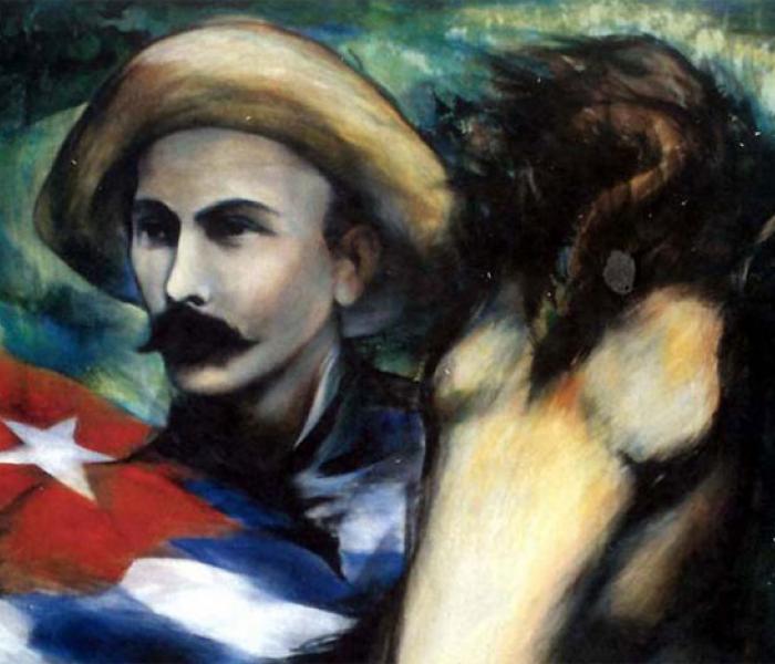 Fragmento de obra de Ernesto García Peña