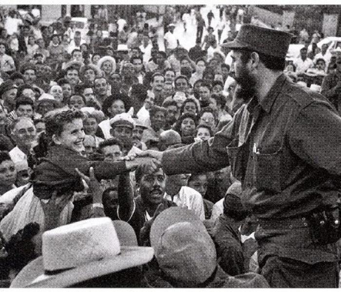Fidel Castro Ruz en el pueblo