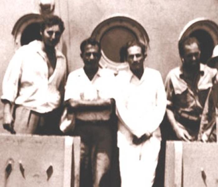 Fidel en Cayo Confites 