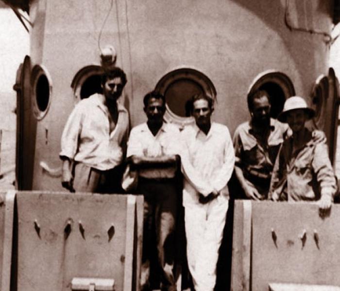 Fidel en la expedición de Cayo Confites 