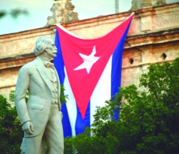 Carlos Manuel de Céspedes, estatua. La Habana. 