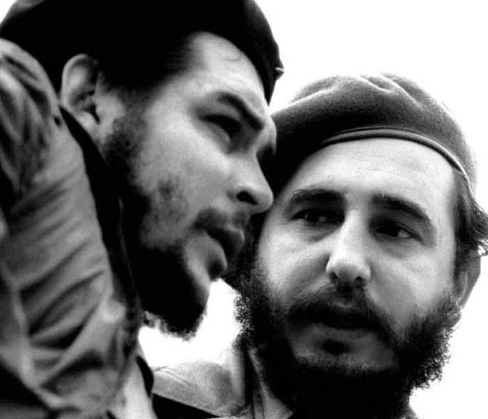 Fidel Castro Ruz y Ernesto Guevara 